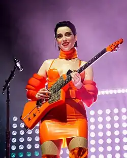 St. Vincent at the Hollywood Palladium in 2018
