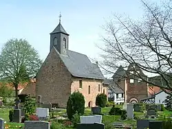 St. James' Church, ruins of Höningen Abbey (1120–1569)
