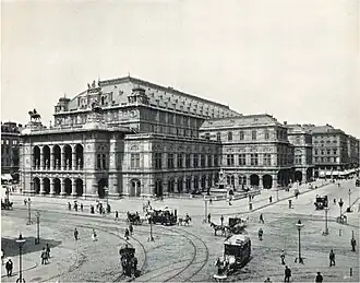 Vienna Opera House circa. 1898