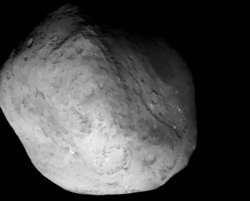 Tempel 1 from the Stardust spacecraft in 2011
