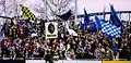 Steel Army during the first match at Highmark Stadium