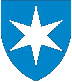 Coat of arms of Steinkjer Municipality (1964-2019)