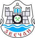 Former emblem of Zvečan