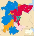2005 results map