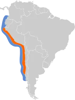 Map of range