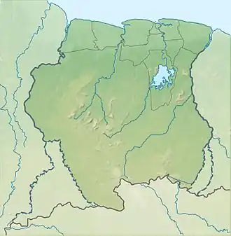 Nassau Mountains is located in Suriname