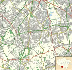St Helier Hospital is located in London Borough of Sutton