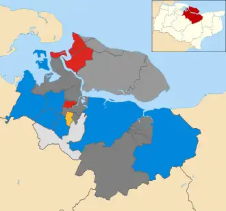 2007 results map