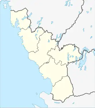 Röda Holme is located in Halland