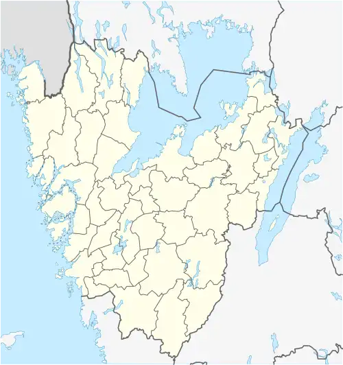 Trollhättan is located in Västra Götaland