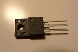 TS7805 in an electrically isolated TO-220 through-hole package