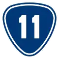 Provincial Highway 11 shield}}