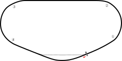 Map of Speedway