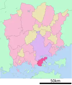 Location of Tamano