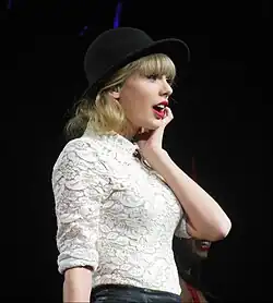 Taylor Swift on the Red Tour