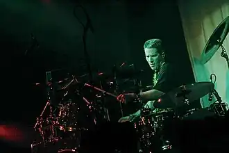 Ted Kirkpatrick, the drummer and main songwriter of Tourniquet