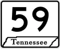 State Route 59 marker