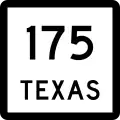 State Highway 175 marker