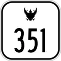 National Highway 351 shield}}