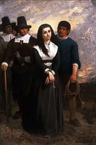 "Witch Hill (The Salem Martyr)," Thomas Satterwhite Noble, 1869. (Collection of the New York Historical Society)