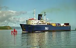 The "Europic Ferry" in 1990