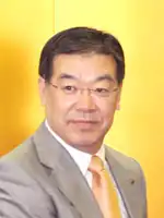 The Governor of Kyoto Prefecture Keiji Yamada in Kyoto, Japan cropped.jpg