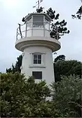 Millennium Lighthouse at the mouth of the river