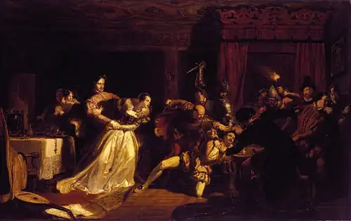 The Murder of David Rizzio William Allan (1833)
