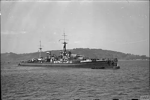 HMS Centurion masquerading as HMS Anson