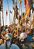 Kapsiki women at the yearly festival