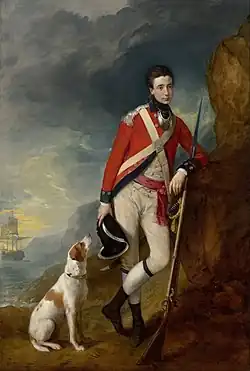 An officer of the 4th Regiment of Foot (c. 1776–1780), National Gallery of Victoria