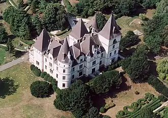 Andrássy Palace in Tiszadob