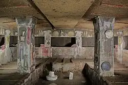 Necropolis of Banditaccia located in Cerveteri, Lazio