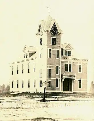 Town Hall, New Durham, 1908