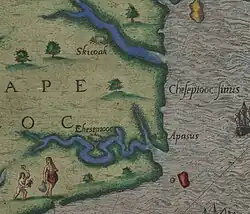 Map of Virginia