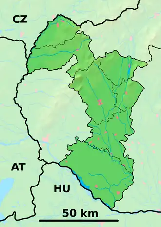 Trstice is located in Trnava Region