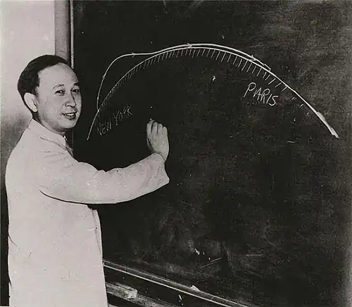 Qian Xuesen, the father of Chinese space program.[9]