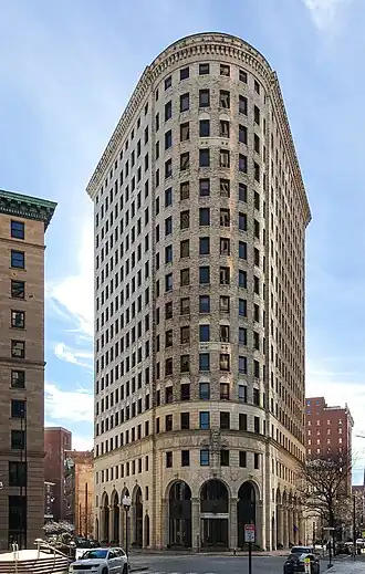 The 215&nbsp;ft. tall Turk's Head Building, completed in 1913