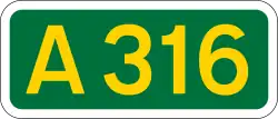 A316 shield