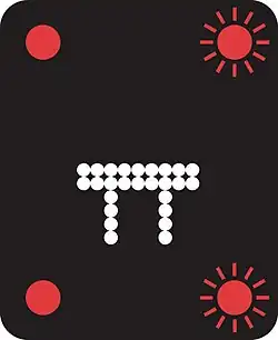 Both lanes closed. Do not enter the motorway when the red lamps are flashing in pairs from side to side