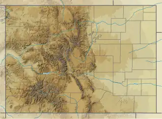 Lake Meredith is located in Colorado
