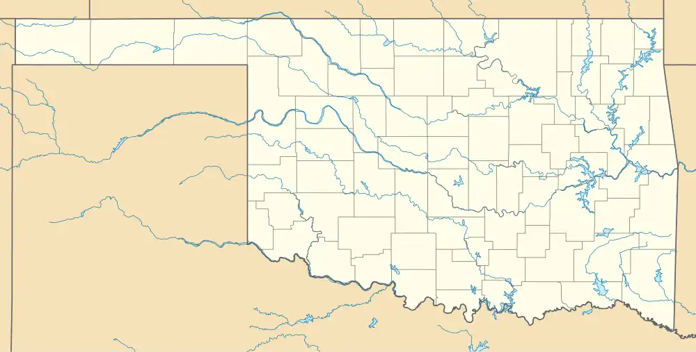 Governor's Mansion (Shawnee, Oklahoma) is located in Oklahoma