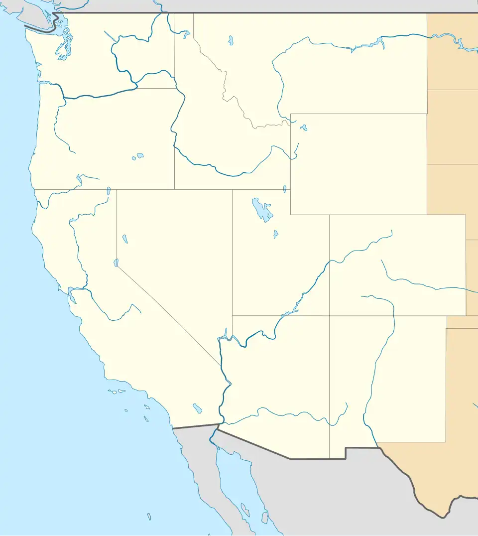 Saint Mary's Gaels men's basketball is located in USA West