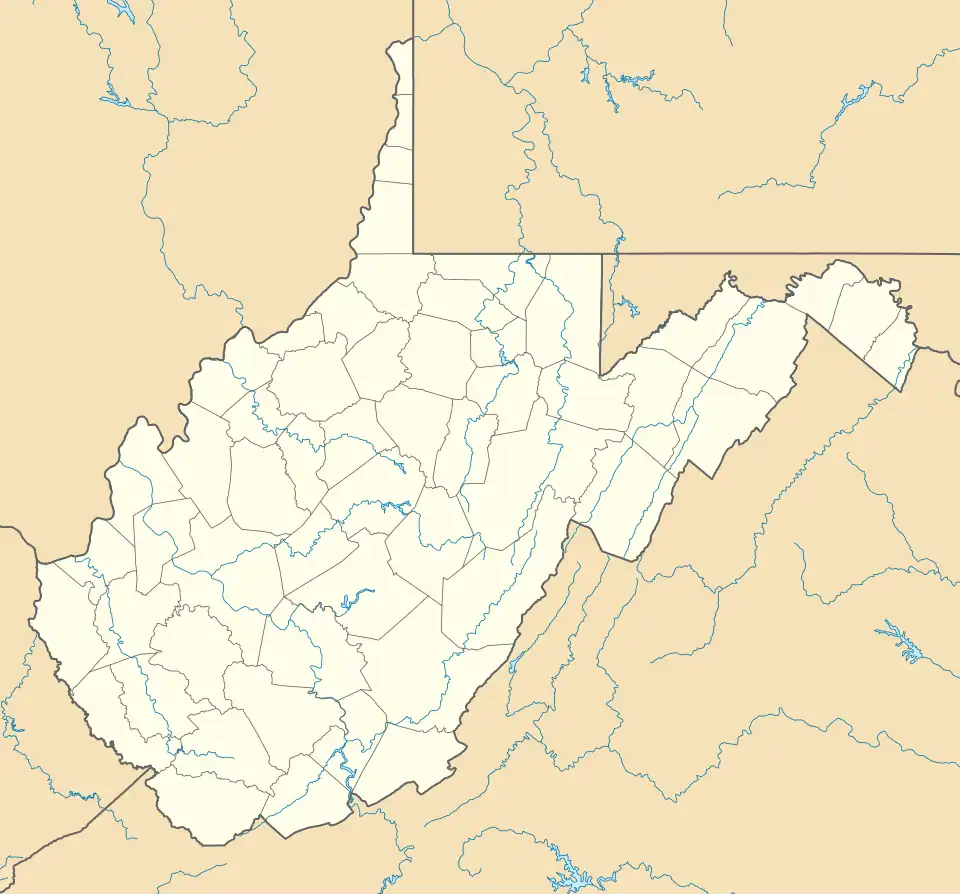 Zion Episcopal Church (Charles Town, West Virginia) is located in West Virginia