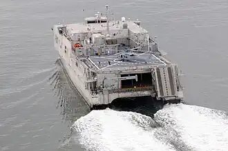 USNS Spearhead (T-EPF-1), an expeditionary fast transport and the lead ship of her class