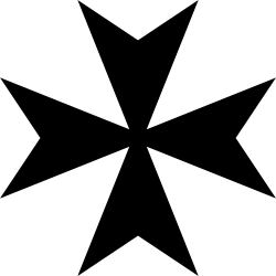 Maltese Cross USVA emblem 64