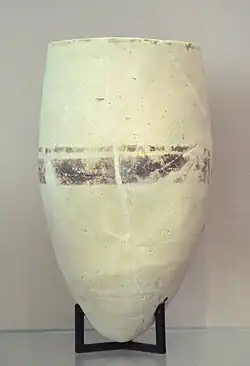 Ubaid IV pottery gobelet, 4700–4200 BC Tello, ancient Girsu. Louvre Museum.[30]