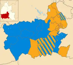 2007 results map