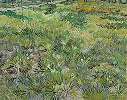 Field of Grass with Butterflies and Flowers 1889 National Gallery, London, England (F672)