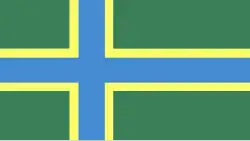 Ethnic flag of the Veps people